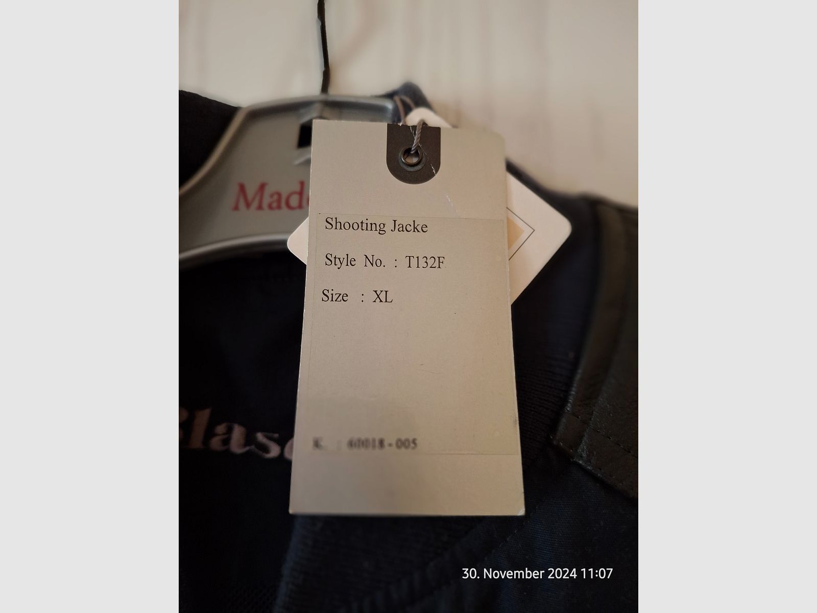 Blaser schietvest nieuw en origineel...!