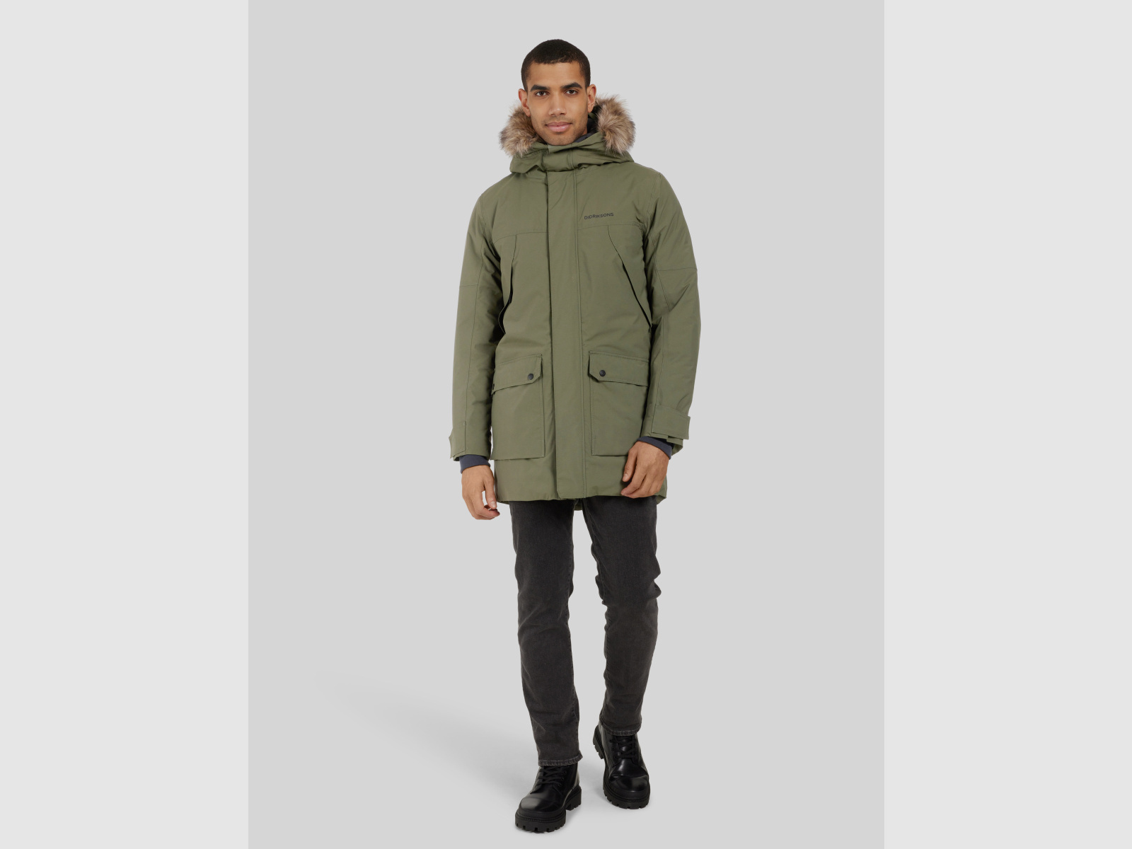 DIDRIKSONS Rick Parka Deep Green