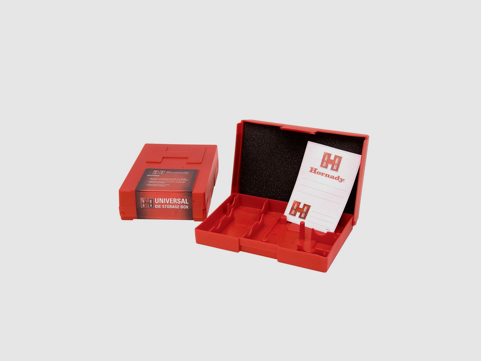 Hornady MATRIZEN- SCHACHTEL F.4 MATRIZEN,ROT