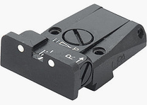LPA TR28SS30 Mikrometer-Kimme für Walther Q5 Match SF, Black Diamond und Q4 SF O.R. – 2-Punkt