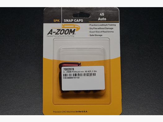 A-Zoom .45 ACP cartouche factice