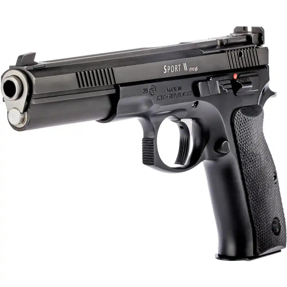 CZ75 Sport II OR, Kal.9x19mm „Oschatz“ LL:6″ Black, Bild 5 von 8