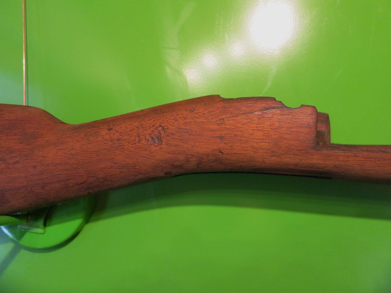 Schaft für Krag-Jørgensen Modell 1889, für den super seltenen Scharfschützen Krag M1928!      #3-