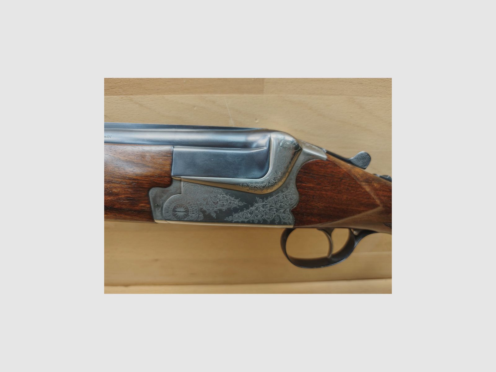 Jagdflinte MERKEL Kal. 12/76 Länge 71 cm, Bild 3 von 10