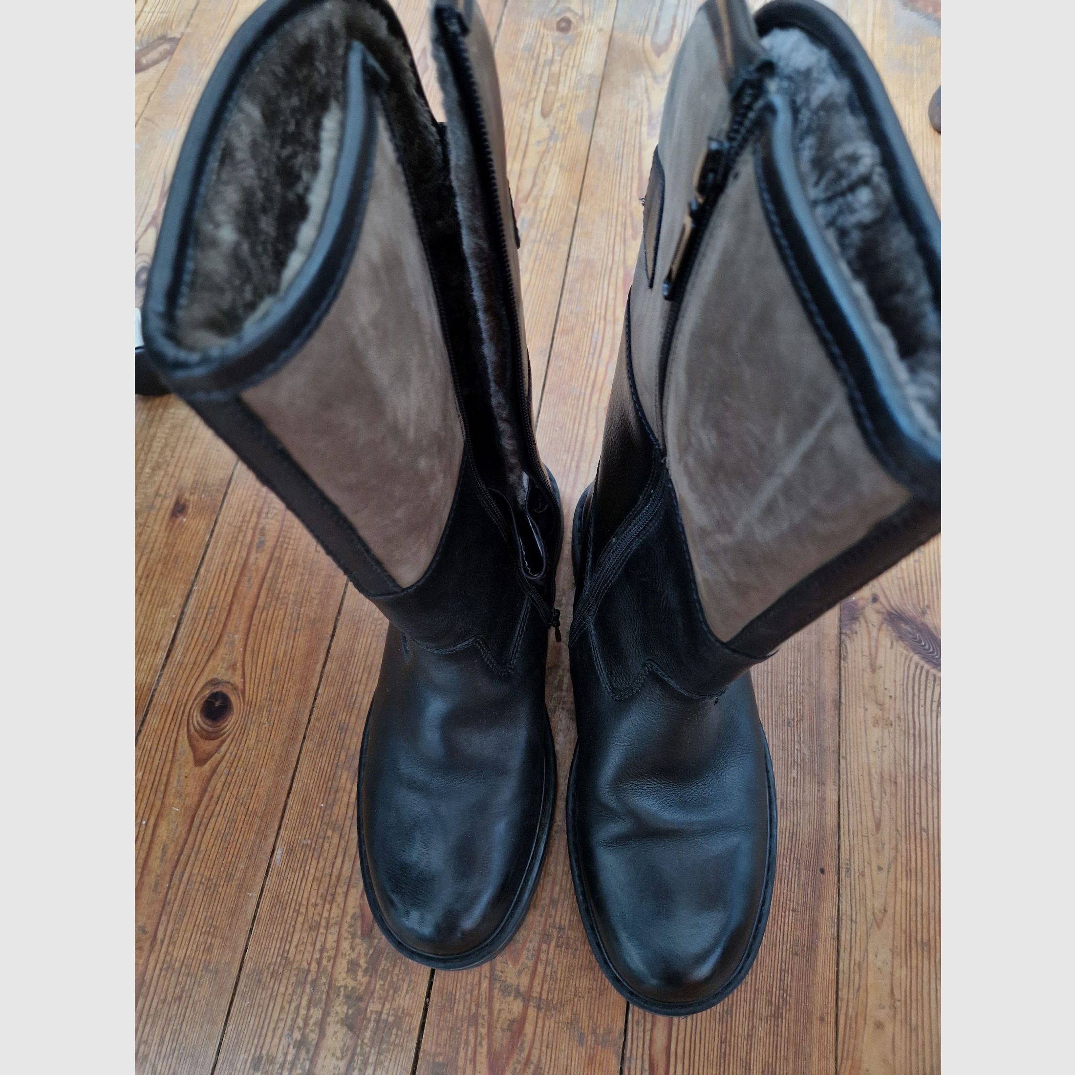 Fretz zimowe buty Goretex z owczej wełny skórzane męskie rozmiar 8 1/2 (rozmiar 41) nowe