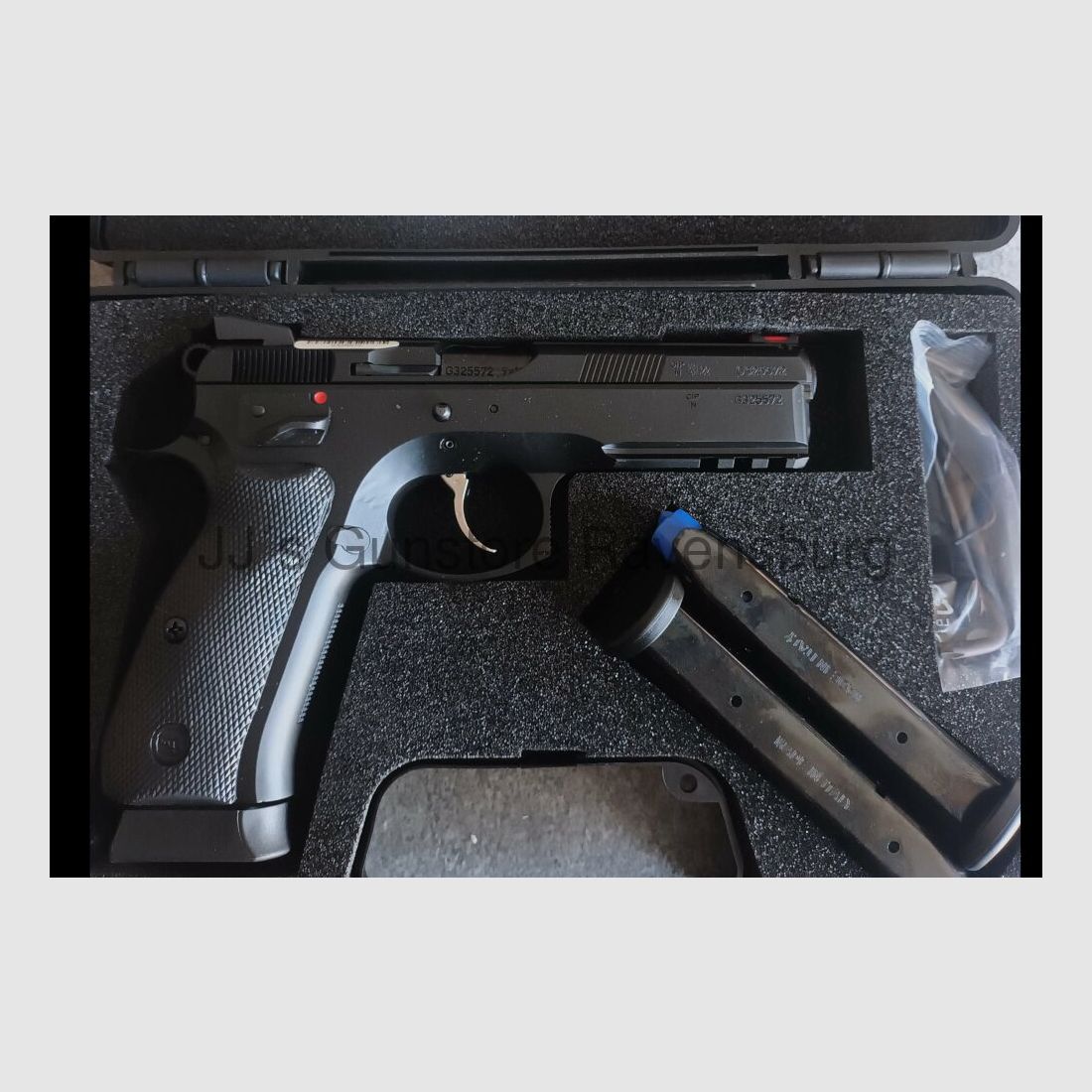 CZ Uhersky Brod 75 SP-01 Shadow	 9mmLuger