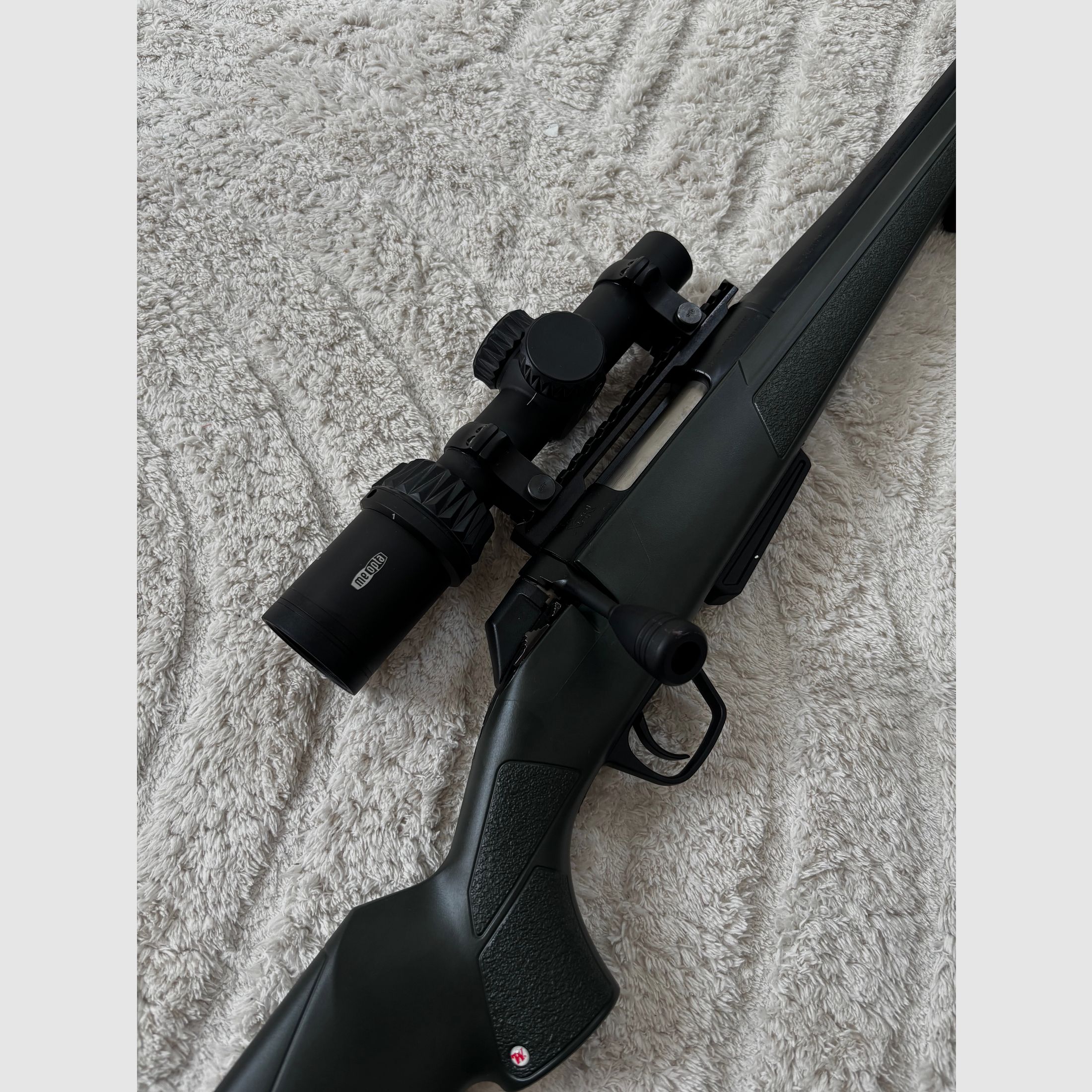 Winchester Repetierbüchse XPR Stealth.308 mit Meopta Zielfernrohr Optika6 1–6x24 RD SFP