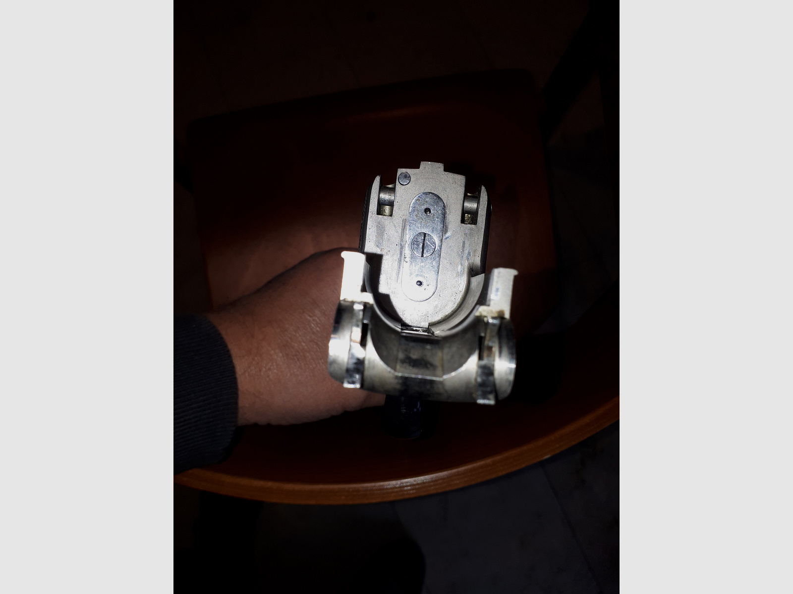 Bock rifle Krieghoff Teck with scope.