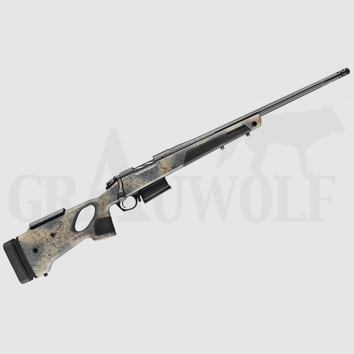 Bergara B14 Wilderness TH Carbon Repetitiegeweer 7 mm PRC 22" / 559 mm met Draad 5/8"-24 UNEF