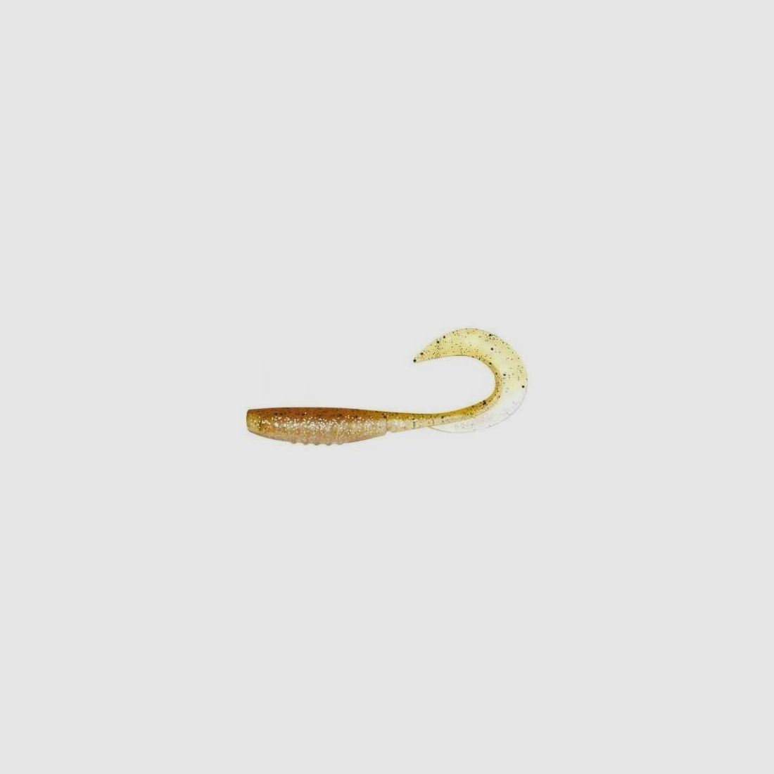 Esca Morbida Megabass X Layer Curly 3,5" Tinsel Brown