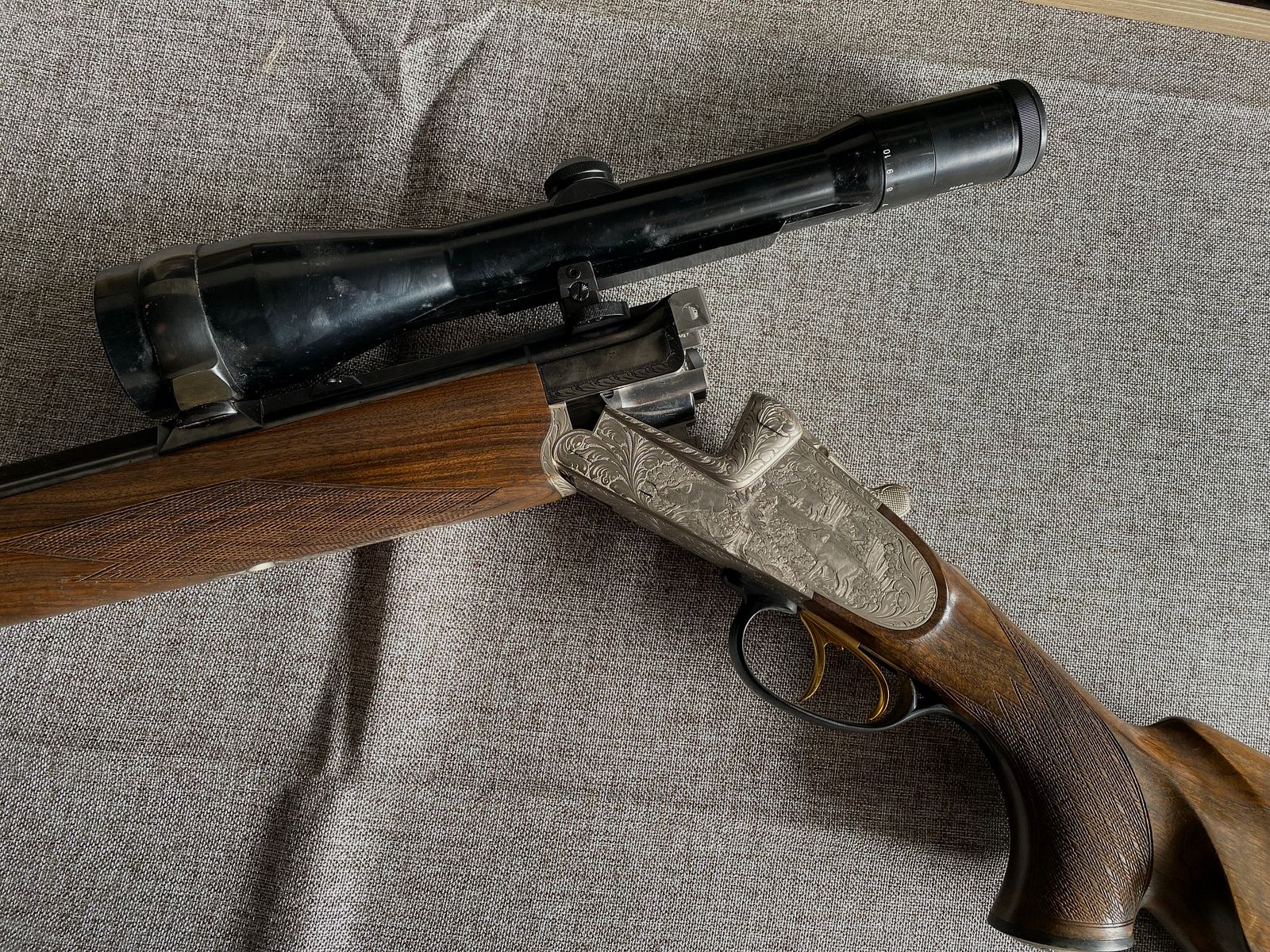 Krieghoff „ULM“ double rifle shotgun 16/70 & .30-06 Spring.