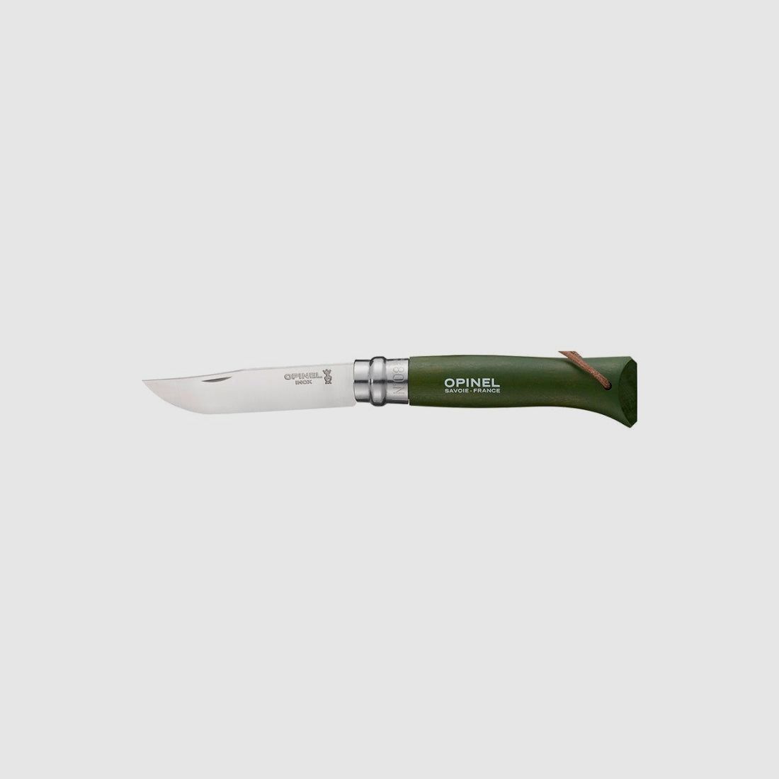 Opinel Baroudeur N°08 Inox - Klinge 85mm Dunkelblau, Bild 3 von 5