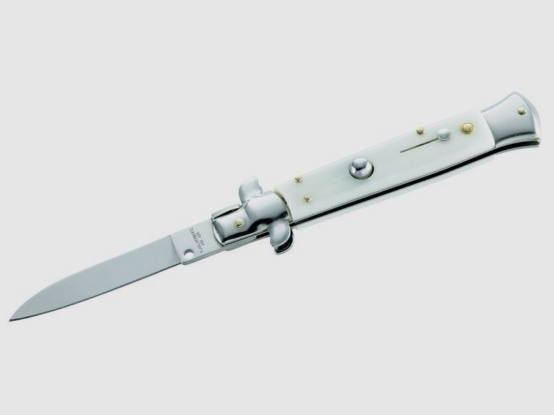 Spring knife, white,