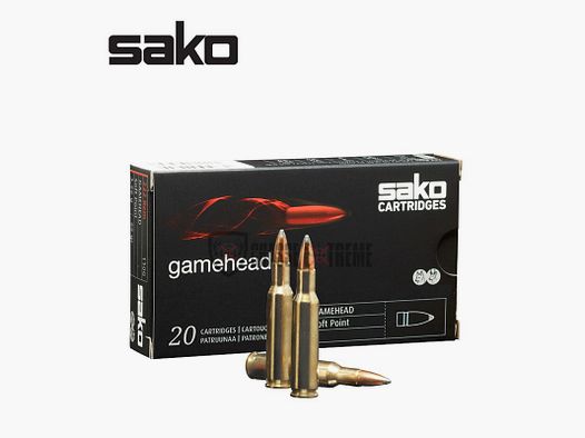 20 patronen SAKO Gamehead SP kal 30-06 Sprg 150 gr
