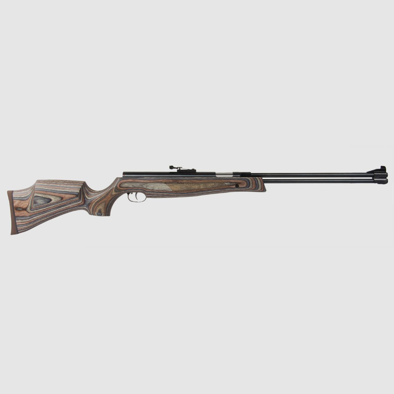 Starrlauf Luftgewehr Weihrauch HW 77 Special Edition Schichtholzschaft braun grĂĽn schwarz Kaliber 4,5 mm (P18)