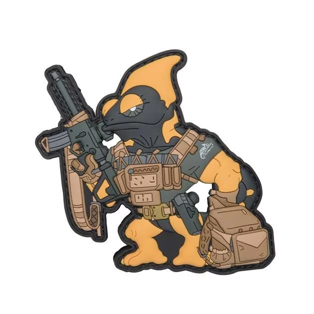 Patch Helikon Chameleon Firearm Instructor – Nero-Black / Giallo A, immagine 2 di 2