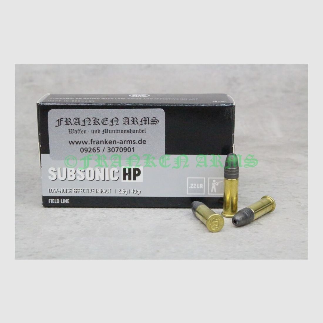 RWS Subsonic HP 40gr. 2,6g 50Stück Staffelpreise