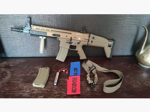 Begadi MK16 Sport S-AEG / FN Herstal SCAR-L Lizenz TAN  