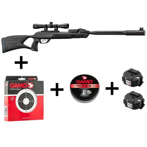 Pack Luftgewehr Gamo Roadster Igt Kaliber 4,5 mm 19,90 Joule mit Zielfernrohr, Bild 2 von 18
