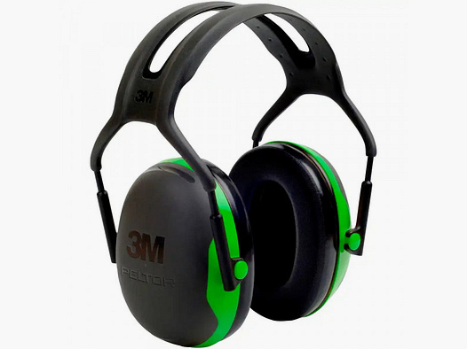 3M PELTOR GEHÖRSCHUTZ - X1A - SCHWARZ/NEONGRÜN
