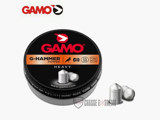 200 Pellets GAMO G-Hammer cal 4.5 mm