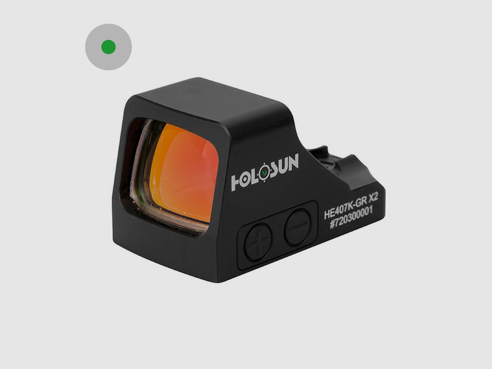 Holosun Reflexvisier HE407K-GR-X2 mit grünem 6MOA Dot, Bild 1 von 9