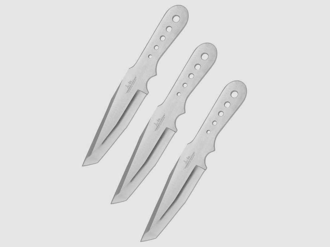United Cutlery Gil Hibben - 3er Tanto Wurfmesser-Set, groß