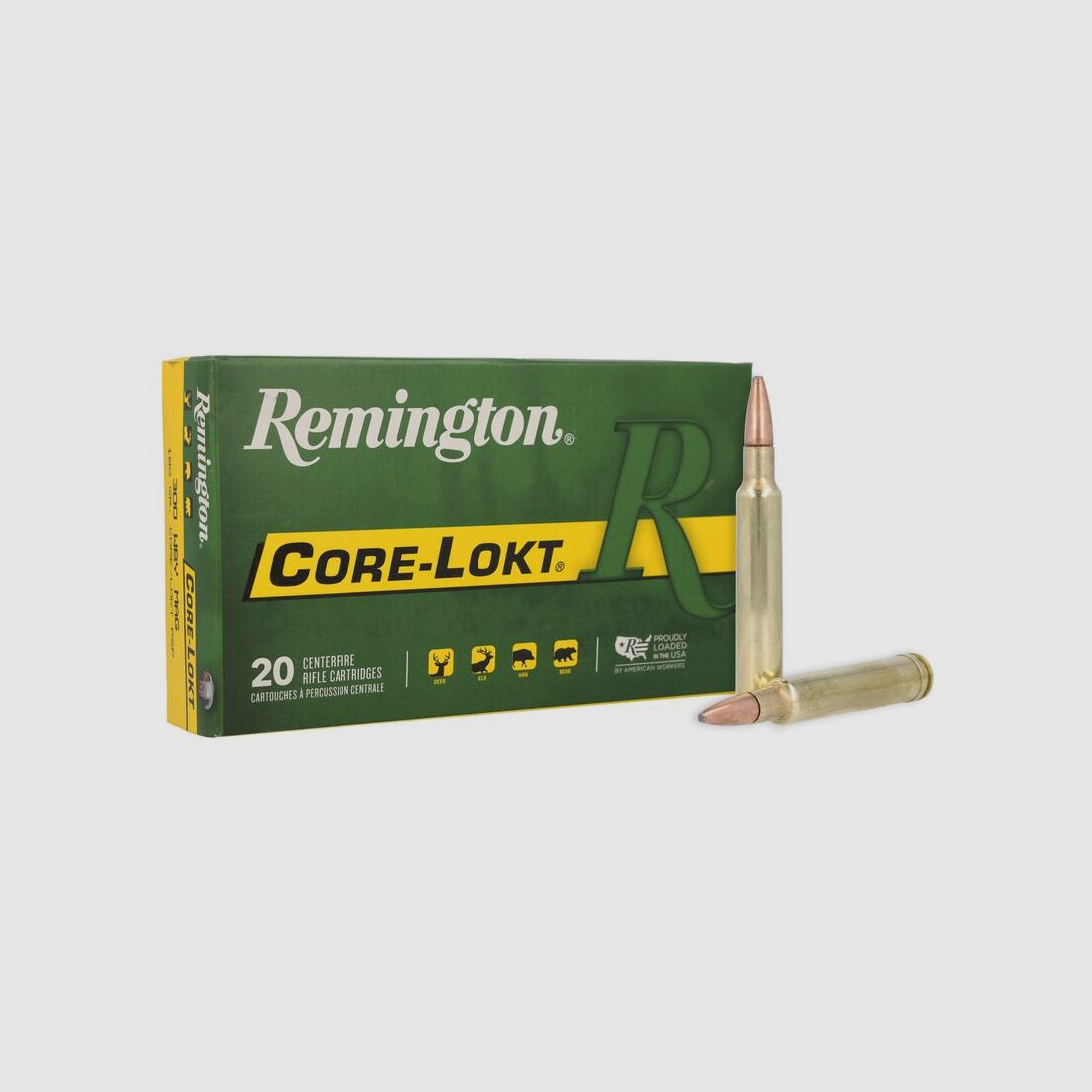 Remington Core-Lokt .300 Wby. Mag. 180GR PSP 20 Patronen