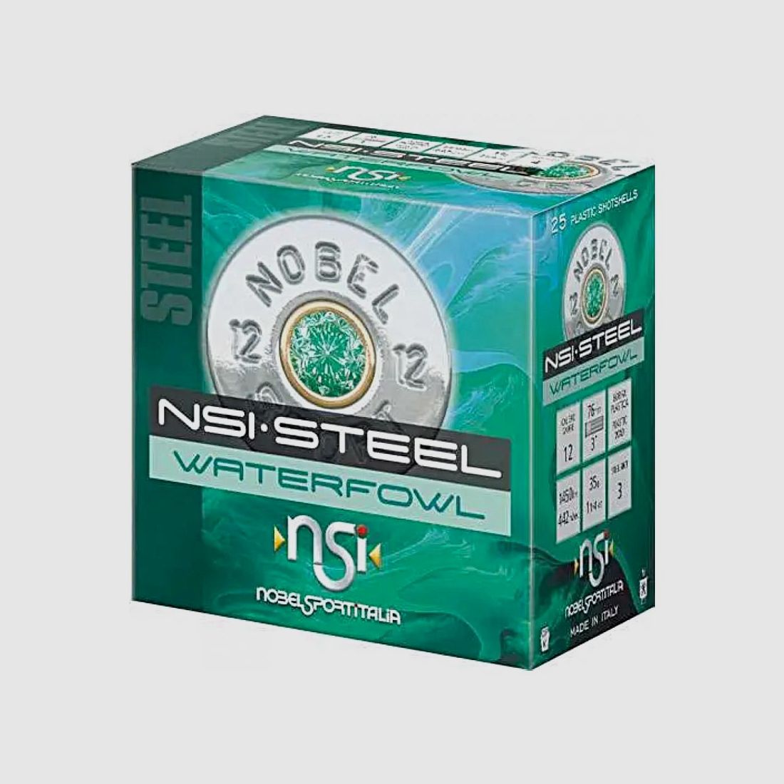 Nobel Sport Italia 12/76 Steel Waterfowl 35 HP  3,3mm - 35g ANS123ST3