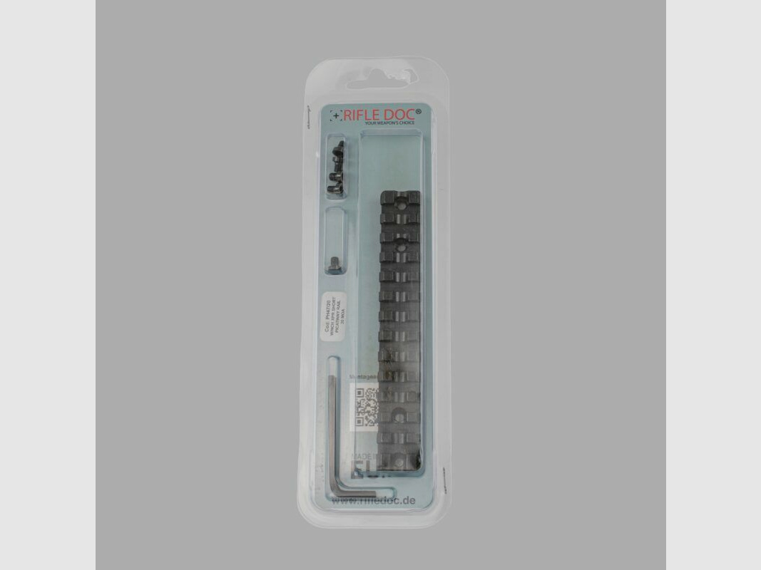 Rifle Doc Picatinny Weaver STAHL Schiene für WINCHESTER XPR SA (Short Action)