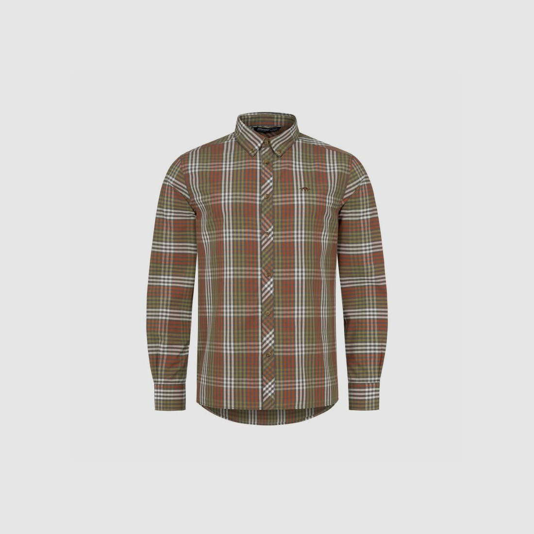 Blaser Herren Hemd Leinen Lambert Grau