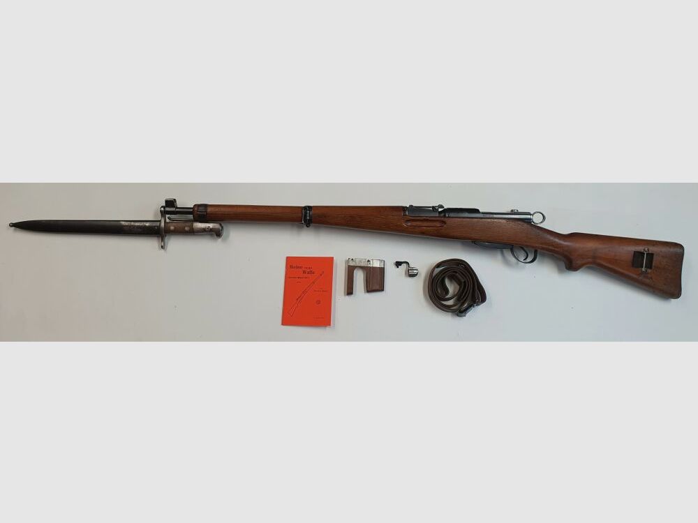 Waffenfabrik Bern Repetierbüchse Schweizer Schmidt Rubin K31 Kaliber 7,5x55swiss nummerngleich und überarbeitet, Bild 2 von 10