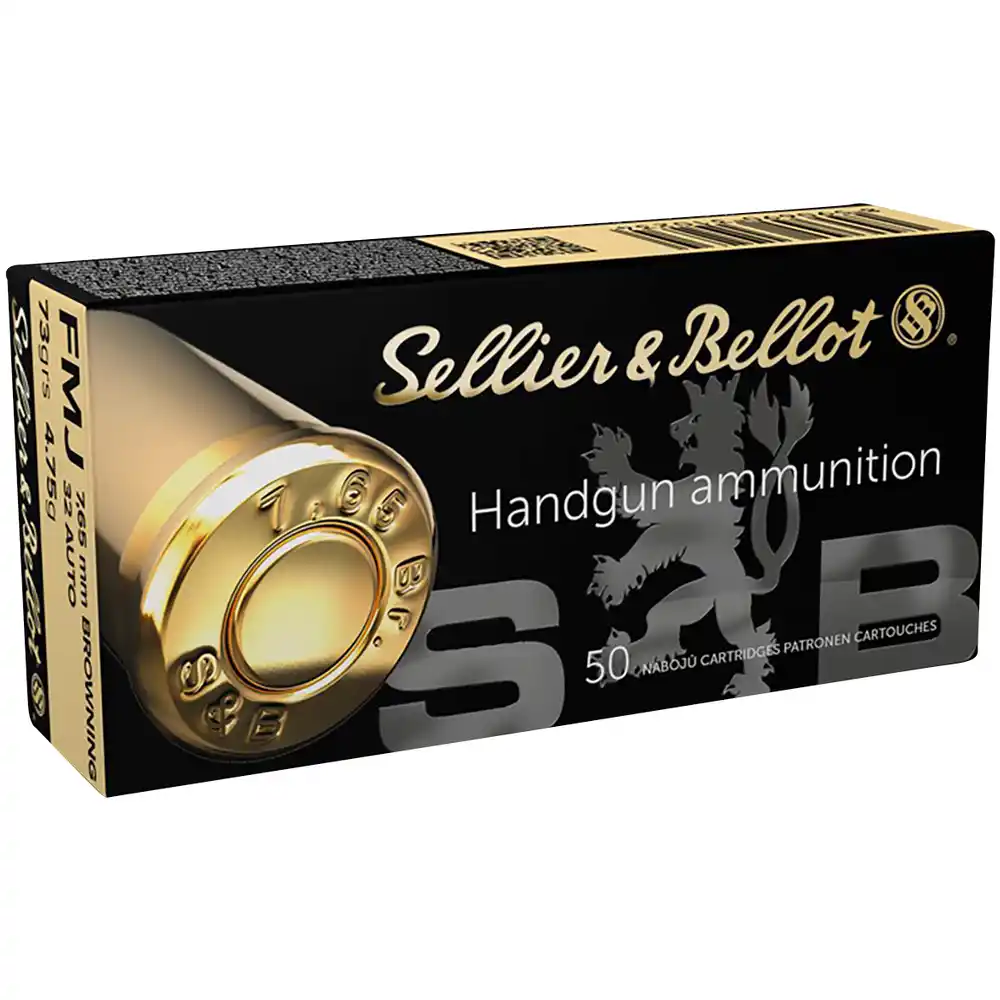 7,65mm Browning Sellier & Bellot 73gr