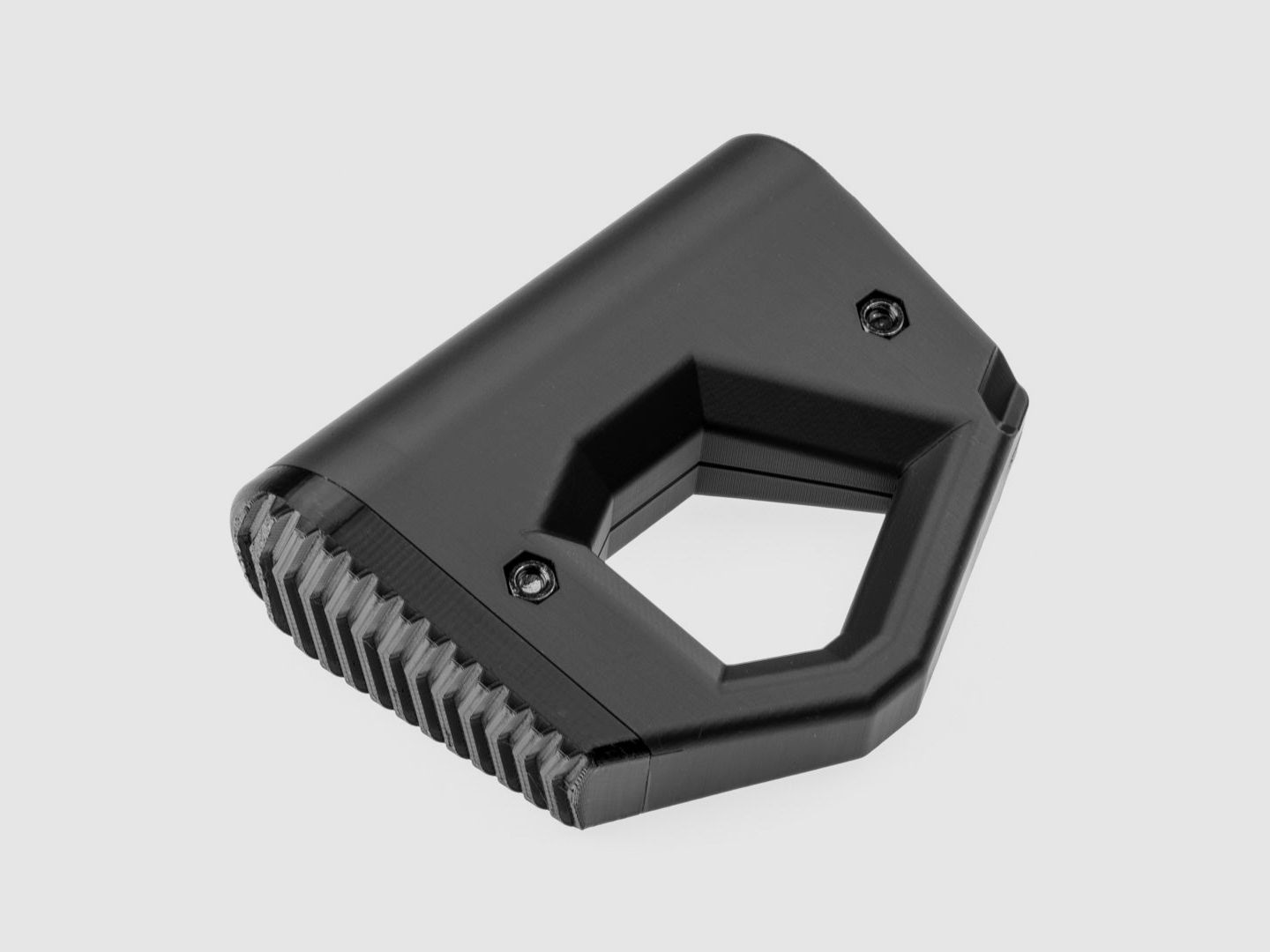 Shoulder stock | 0.16 (9ci) L bottle | BUTTSTOCK | BLACK | stylish design