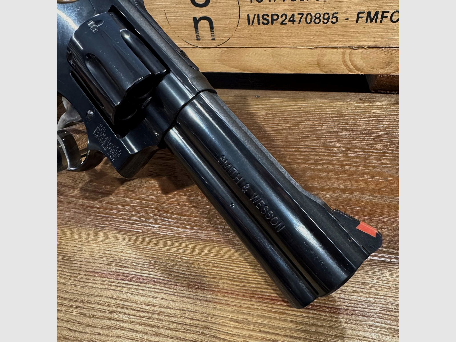SMITH & WESSON REVOLVER 586-8 CAL.357 MAGNUM, afbeelding 5 van 7