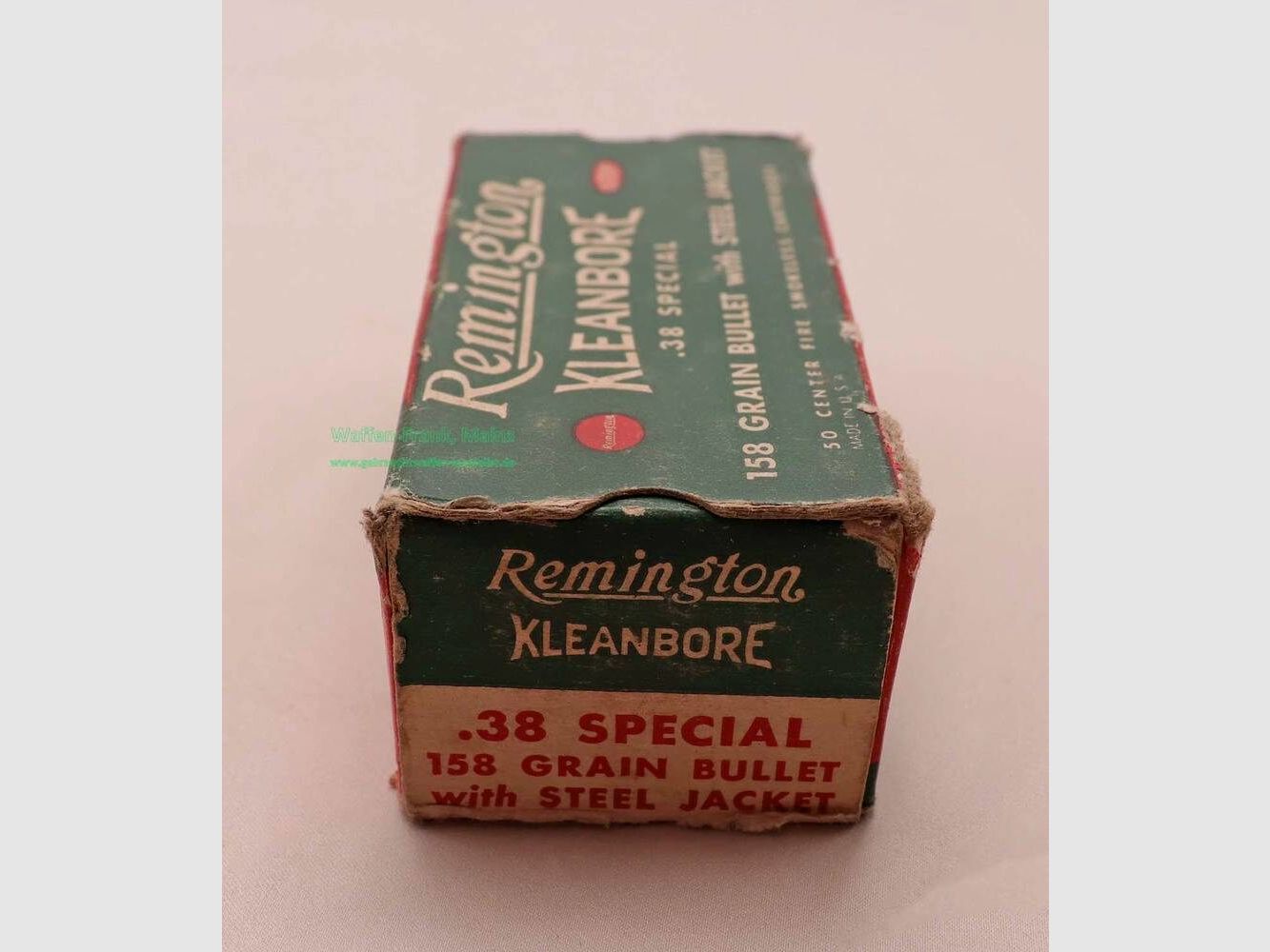 Remington - USA revolver cartridges .38 Special