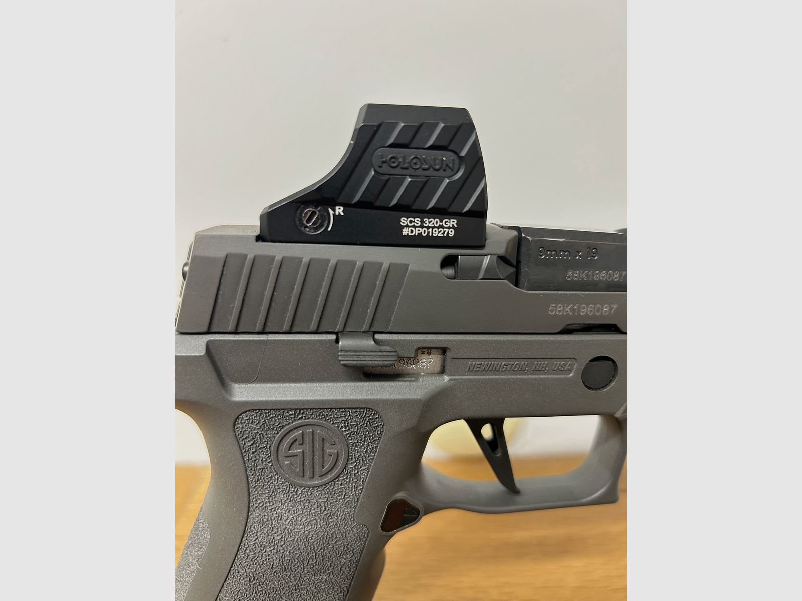 SIG Sauer P320 XFIVE Legion 9 mm Luger incl. Holosun SCS red dot