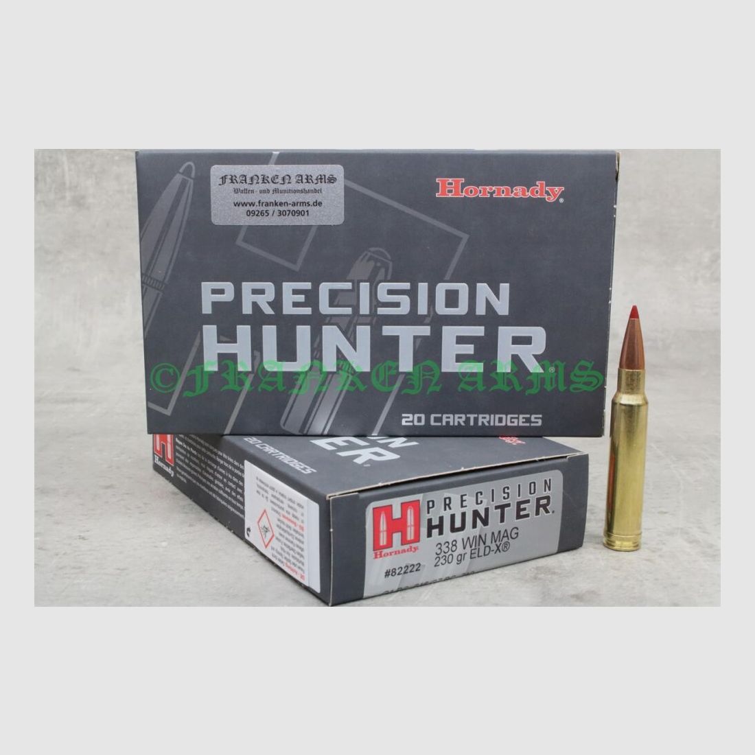 Hornady ELD-X .338 Win. Mag. 230gr. 14,9g 20 Stück Staffelpreise