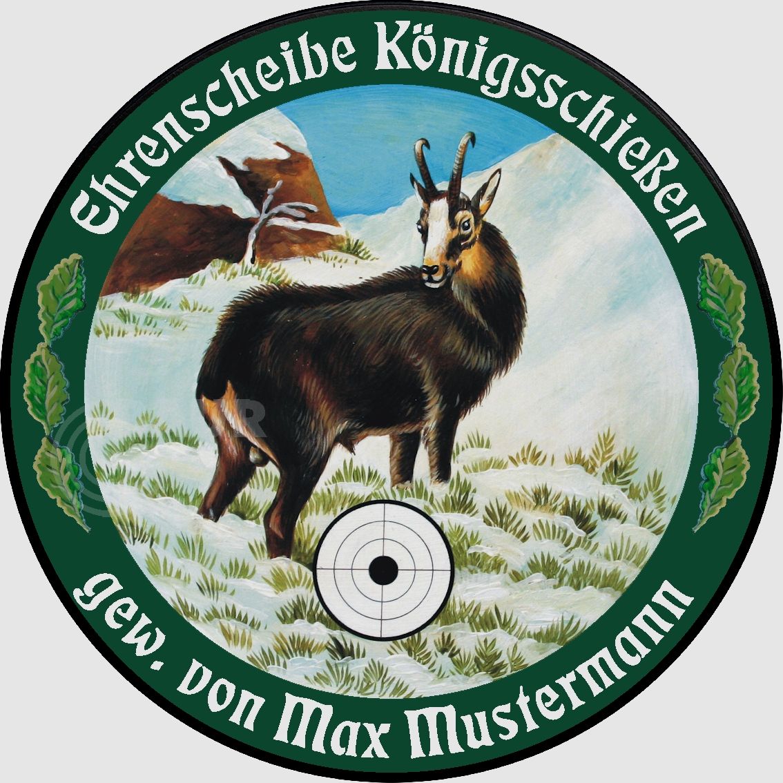 Schützenscheibe ECO-LINE Motiv 096, Bild 1 von 6