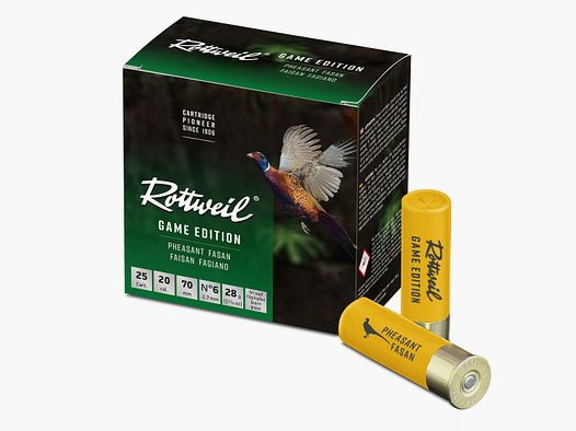 Rottweil Game Edition 12/67,5 Fasan 2,7mm , 25er Packung