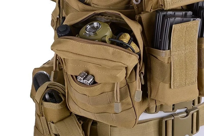 Cargo magazine pouch with pocket – olive, image 25 of 26