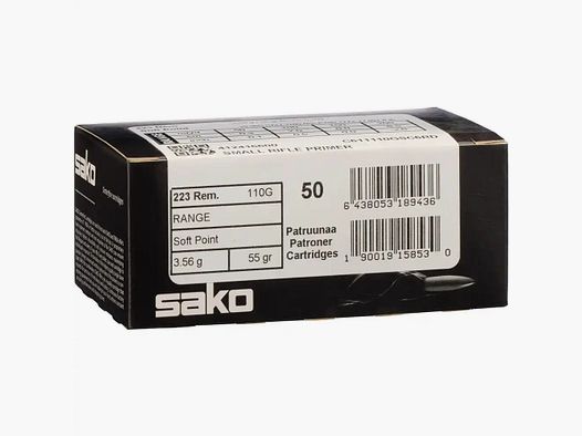 Sako Gamehead SP 3,56g/55grs à50 .223 Rem