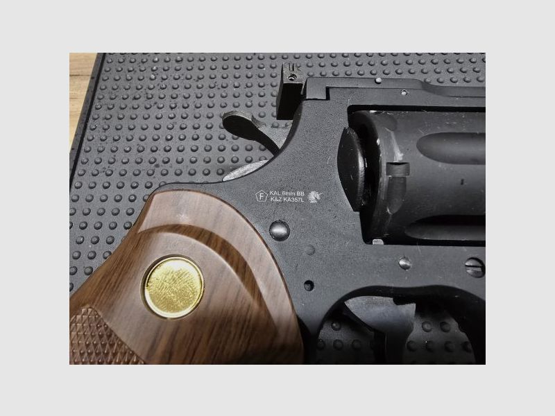 King Arms .357 Python 6 Zoll Evil-Killer Gas-Revolver 6mm BB Airsoft