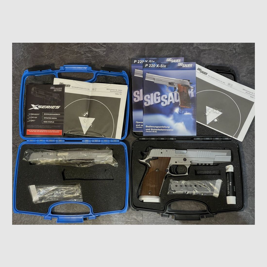 SIG Sauer P220 X-Six Classic (Komplettset in .45Auto mit 9mmLuger Wechselsystem)
