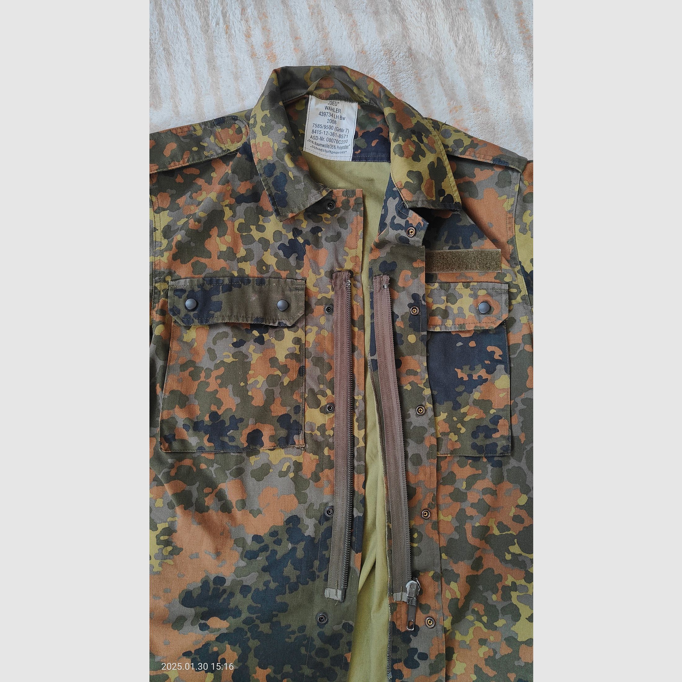 Bundeswehr Feldjacke Gr. M-L
