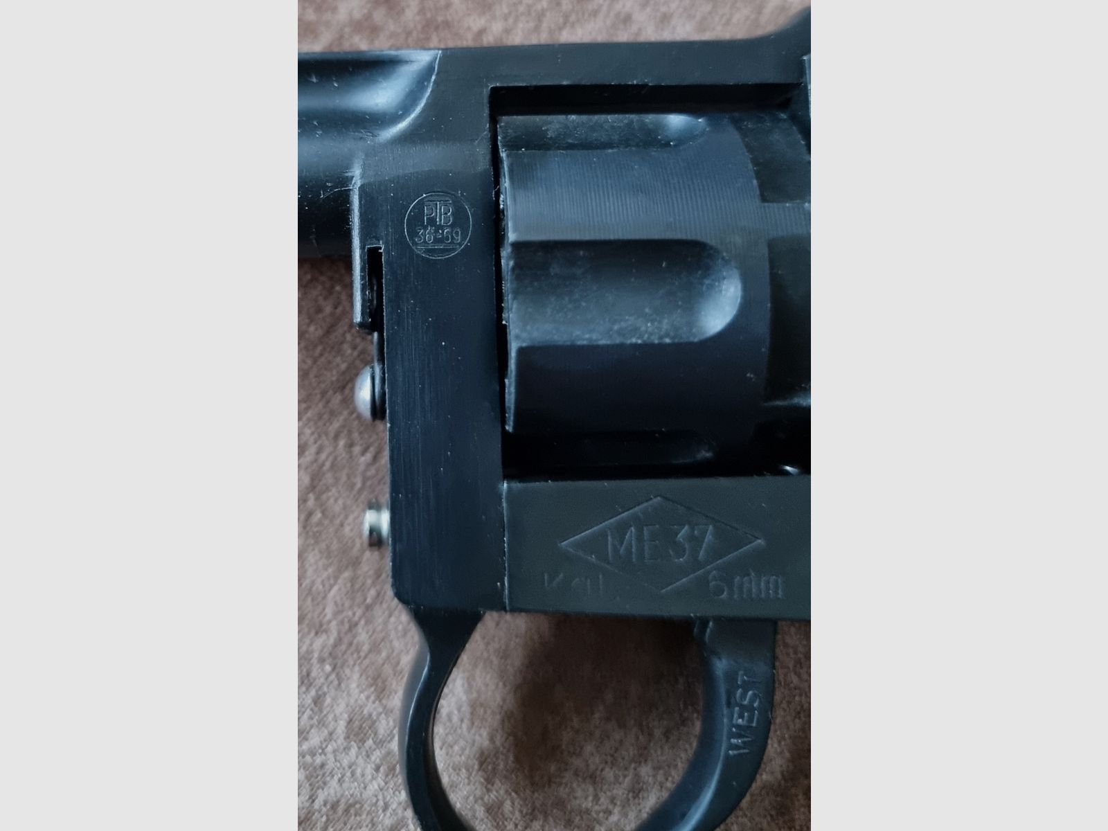 ME 37, blued from 1969, complete with accessories