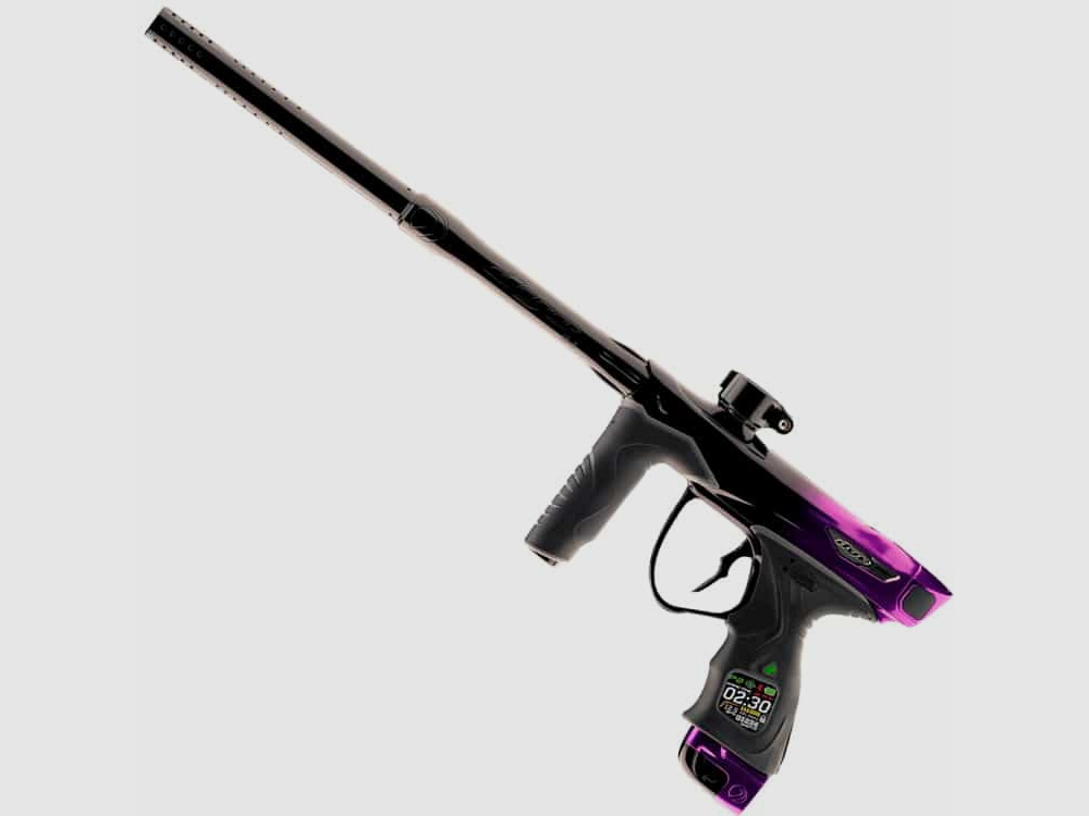 DYE M3+ Paintball Marker (Black Polished-Purple)