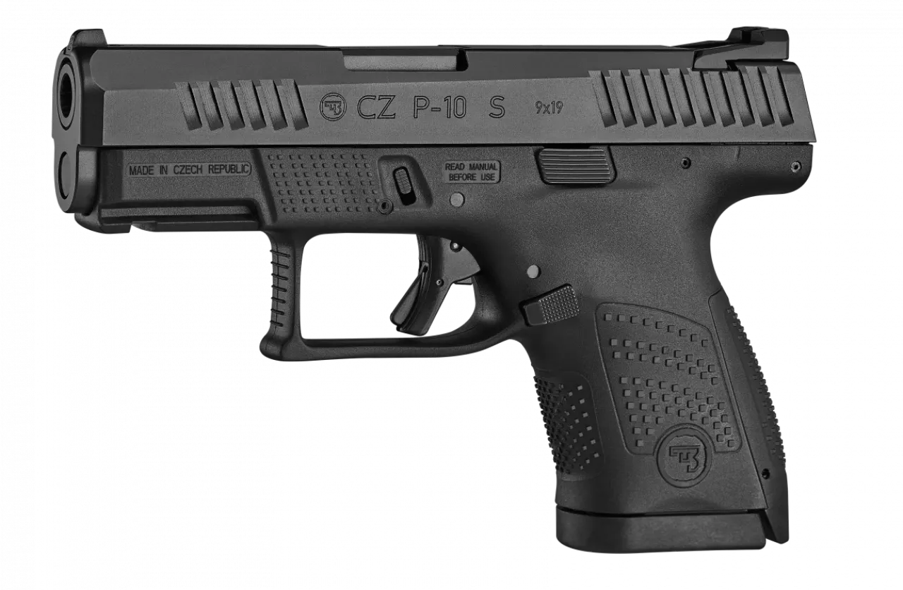 Pistole CZ P-10 S 9mm Para 12-Schuss – Subcompact-Pistole mit erweiterbarem Magazin, billede 2 af 4