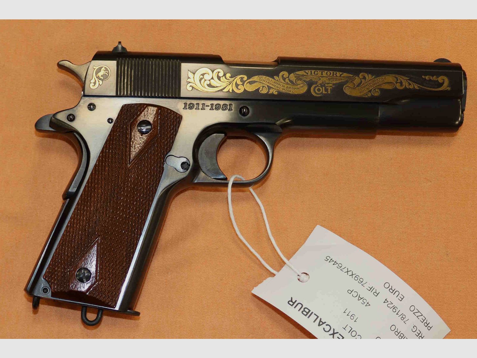 Colt Model 1911 John M. Browning .45 ACP Pistol, image 3 of 10