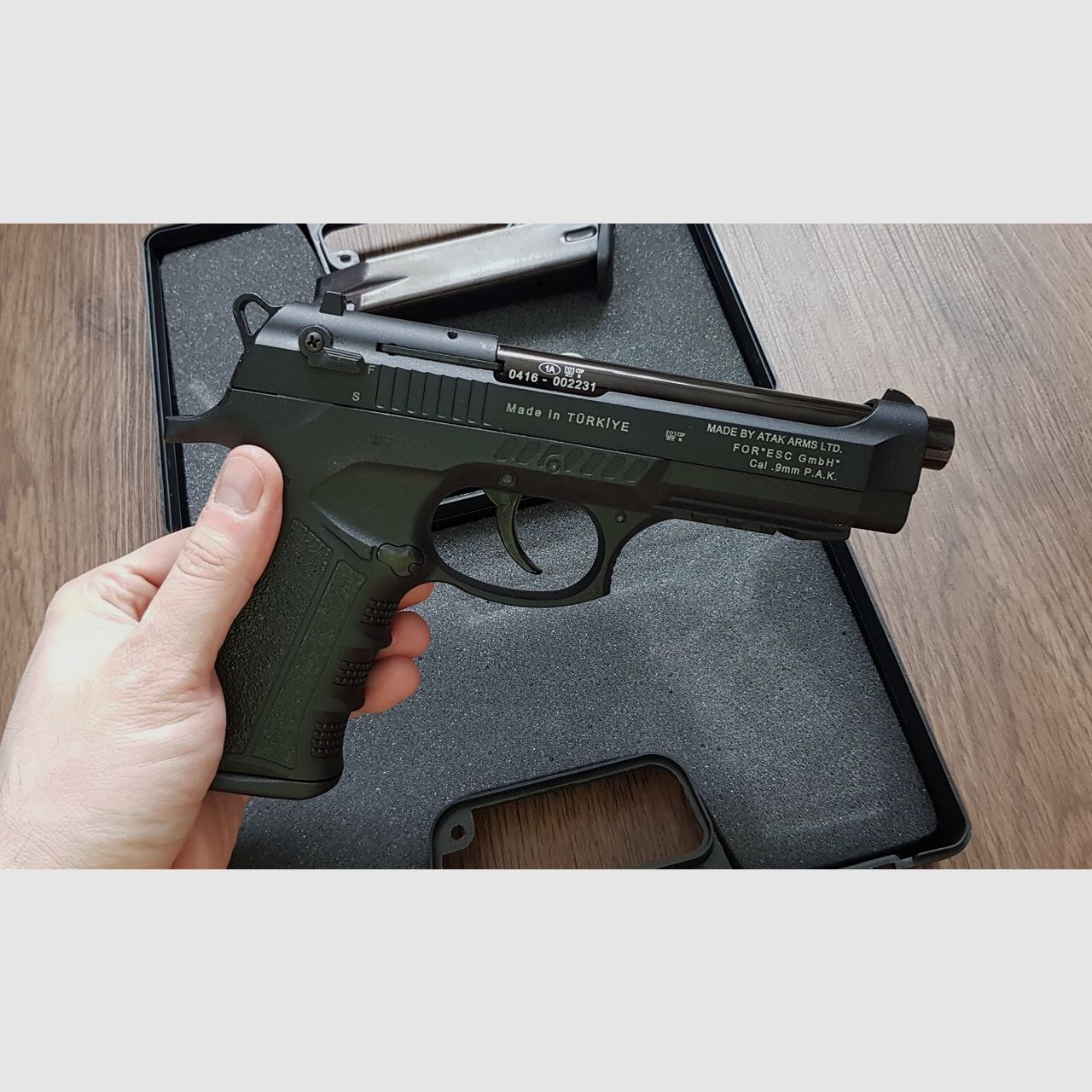 Zoraki 918 Schwarz  PTB 965